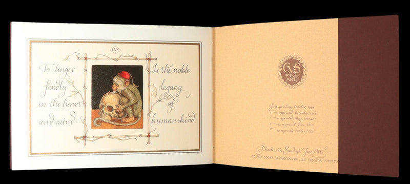 2021 Rare Signed Book - Animal Wisdom illustrated by Charles van Sandwyk
