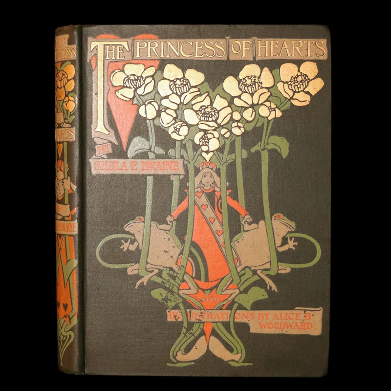 1899 Rare First Edition- The Princess of Hearts Illustrated by Alice B. Woodward