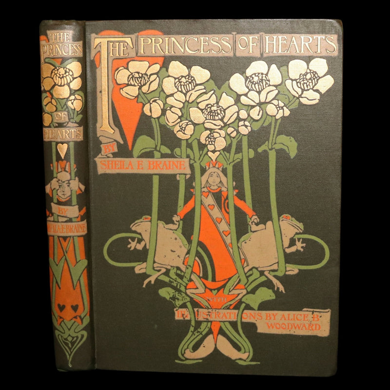 1899 Rare First Edition- The Princess of Hearts Illustrated by Alice B. Woodward
