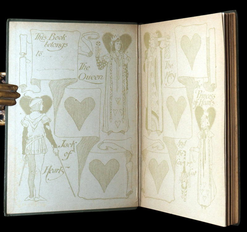 1899 Rare First Edition- The Princess of Hearts Illustrated by Alice B. Woodward