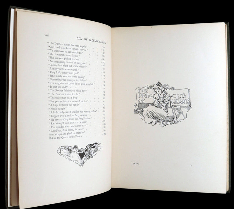 1899 Rare First Edition- The Princess of Hearts Illustrated by Alice B. Woodward
