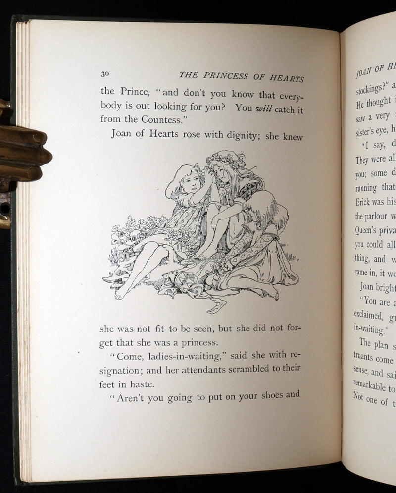 1899 Rare First Edition- The Princess of Hearts Illustrated by Alice B. Woodward