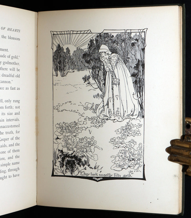1899 Rare First Edition- The Princess of Hearts Illustrated by Alice B. Woodward