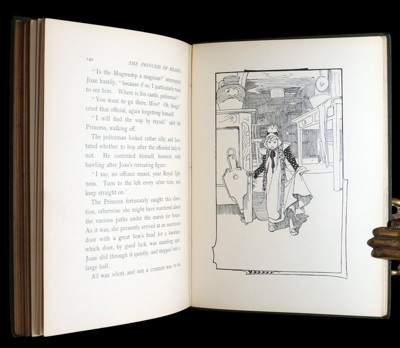 1899 Rare First Edition- The Princess of Hearts Illustrated by Alice B. Woodward
