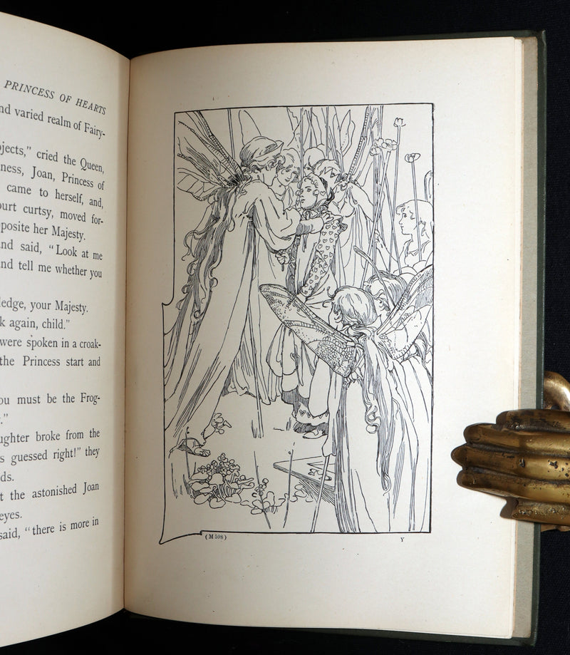 1899 Rare First Edition- The Princess of Hearts Illustrated by Alice B. Woodward