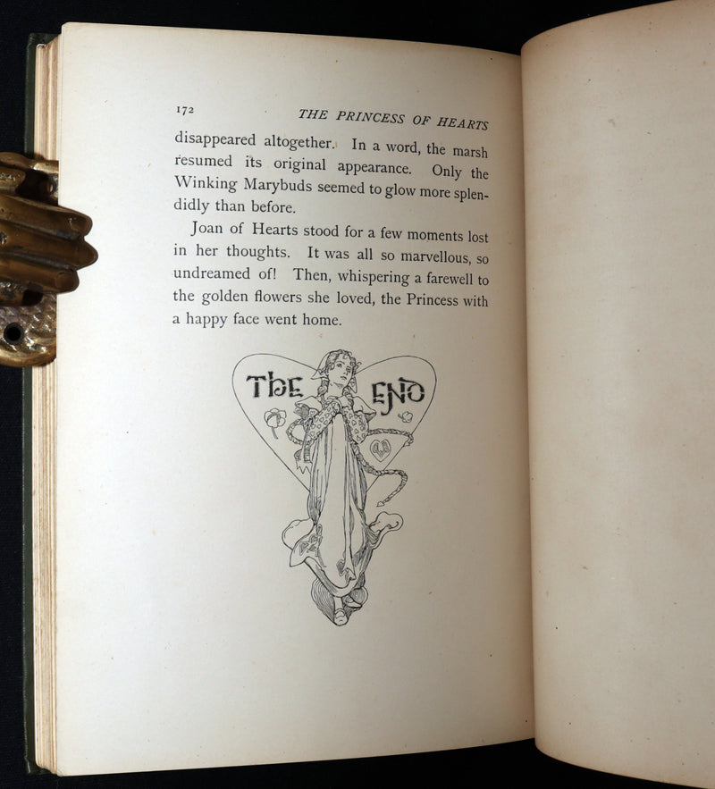 1899 Rare First Edition- The Princess of Hearts Illustrated by Alice B. Woodward