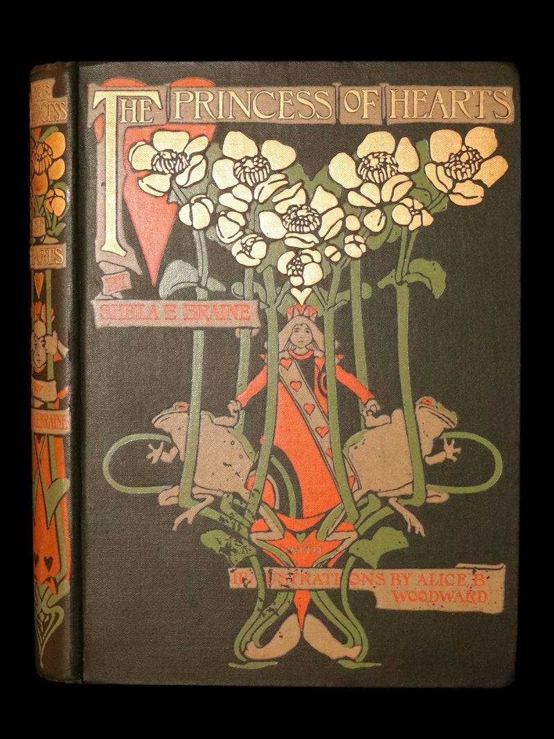 1899 Rare First Edition- The Princess of Hearts Illustrated by Alice B. Woodward