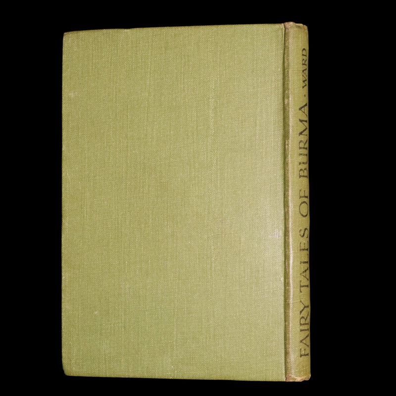 1916 Scarce First Edition - Fairy Tales and Legends of Burma (Myanmar) by Ward