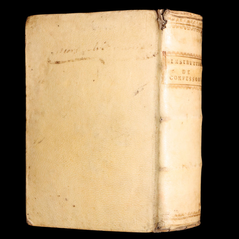 1584 Rare Vellum Book - Bartolomeo de Medina Breve Instruttione de' Confessori
