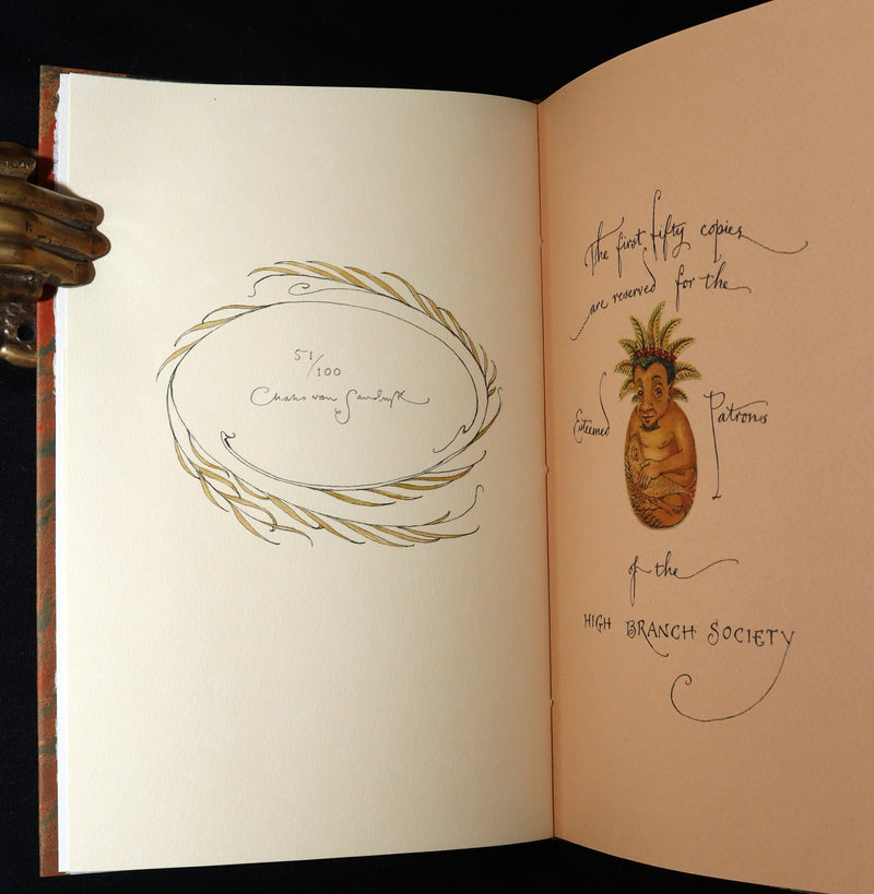 2019 Scarce Limited 1stED #51/100 - Fairies in Fijiland by Charles van Sandwyk