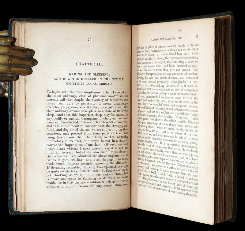 1852 Rare Victorian Book - The Night Side of Nature, Ghost Seers, Poltergeist