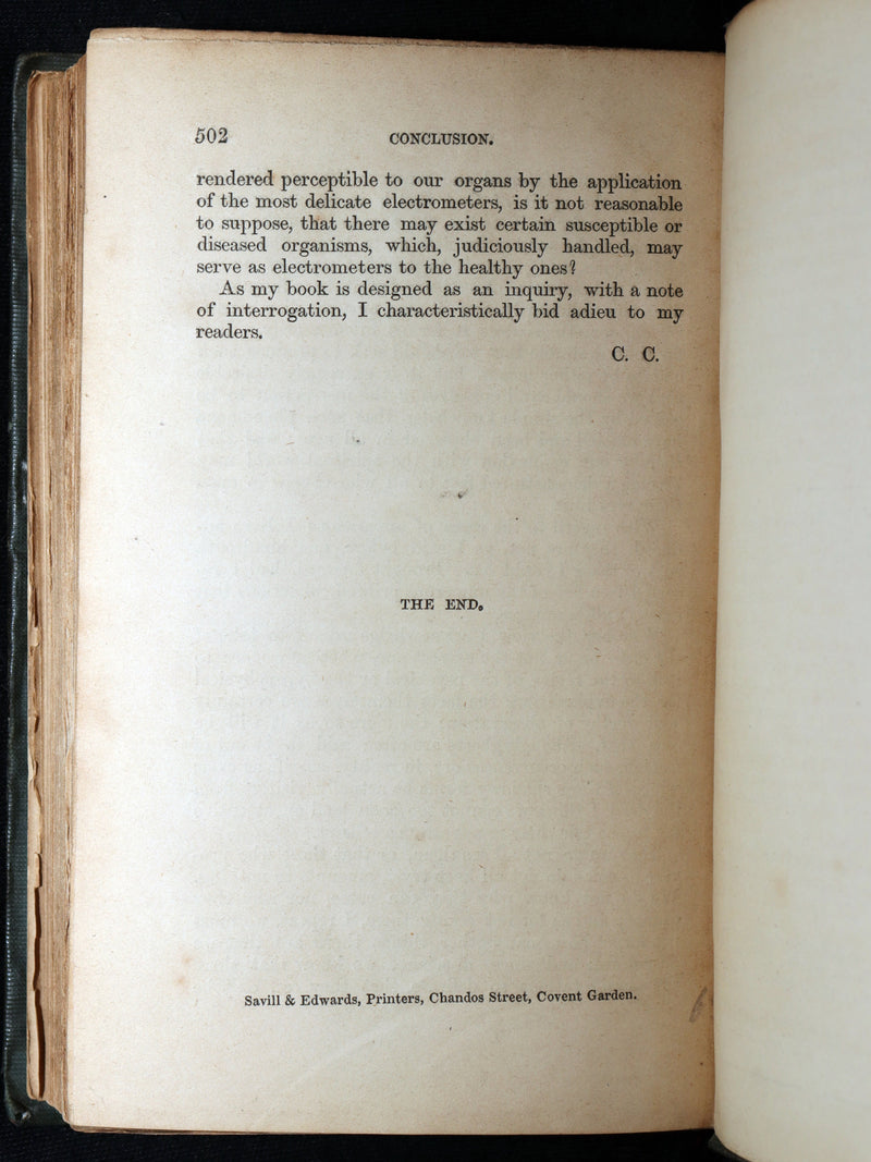 1852 Rare Victorian Book - The Night Side of Nature, Ghost Seers, Poltergeist