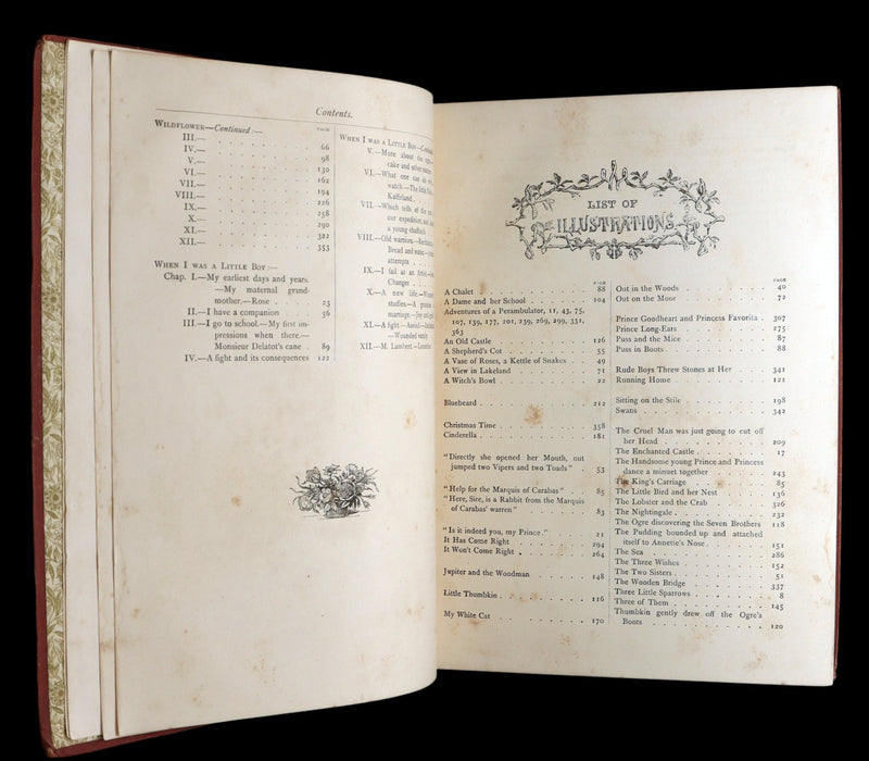 1889 Rare Book - Little Wide-Awake: An Illustrated Magazine for Children