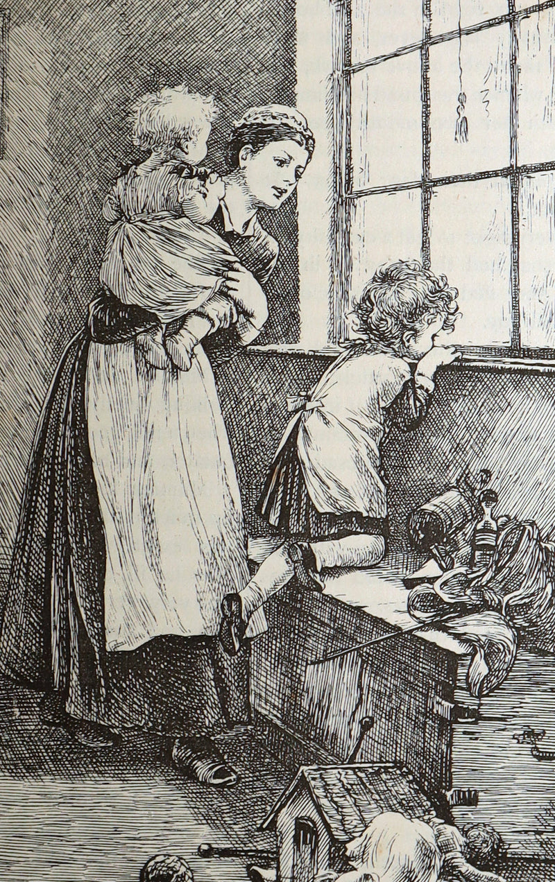 1889 Rare Book - Little Wide-Awake: An Illustrated Magazine for Children