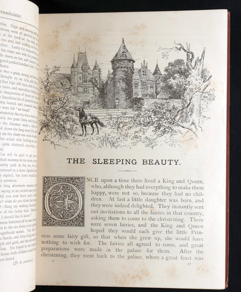 1889 Rare Book - Little Wide-Awake: An Illustrated Magazine for Children