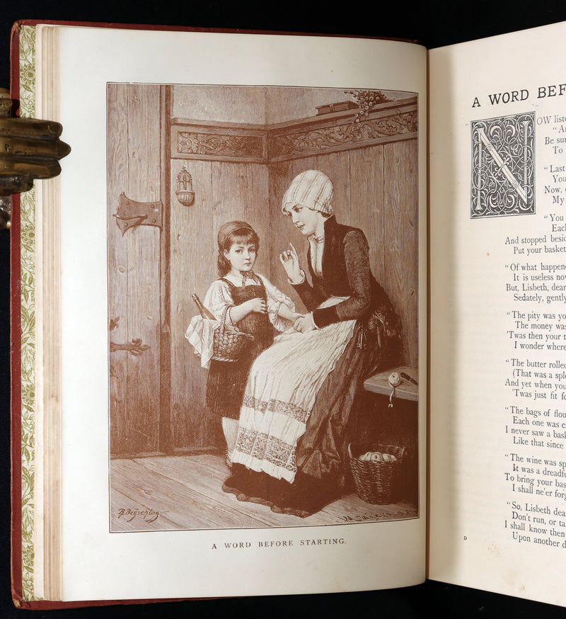 1889 Rare Book - Little Wide-Awake: An Illustrated Magazine for Children