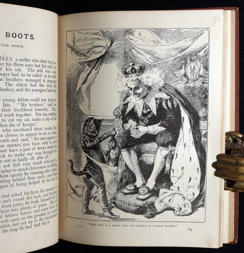 1889 Rare Book - Little Wide-Awake: An Illustrated Magazine for Children