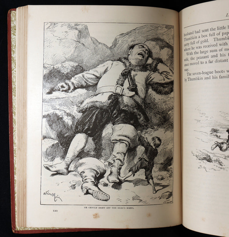 1889 Rare Book - Little Wide-Awake: An Illustrated Magazine for Children