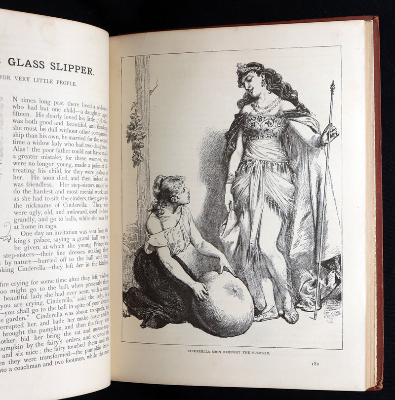 1889 Rare Book - Little Wide-Awake: An Illustrated Magazine for Children