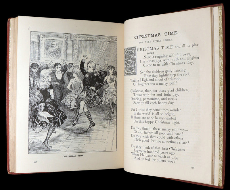 1889 Rare Book - Little Wide-Awake: An Illustrated Magazine for Children