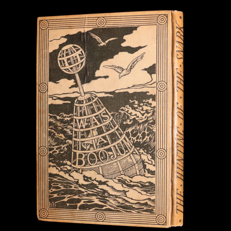 1876 Rare First Edition - The Hunting of the Snark by Lewis Carroll, Illustrated