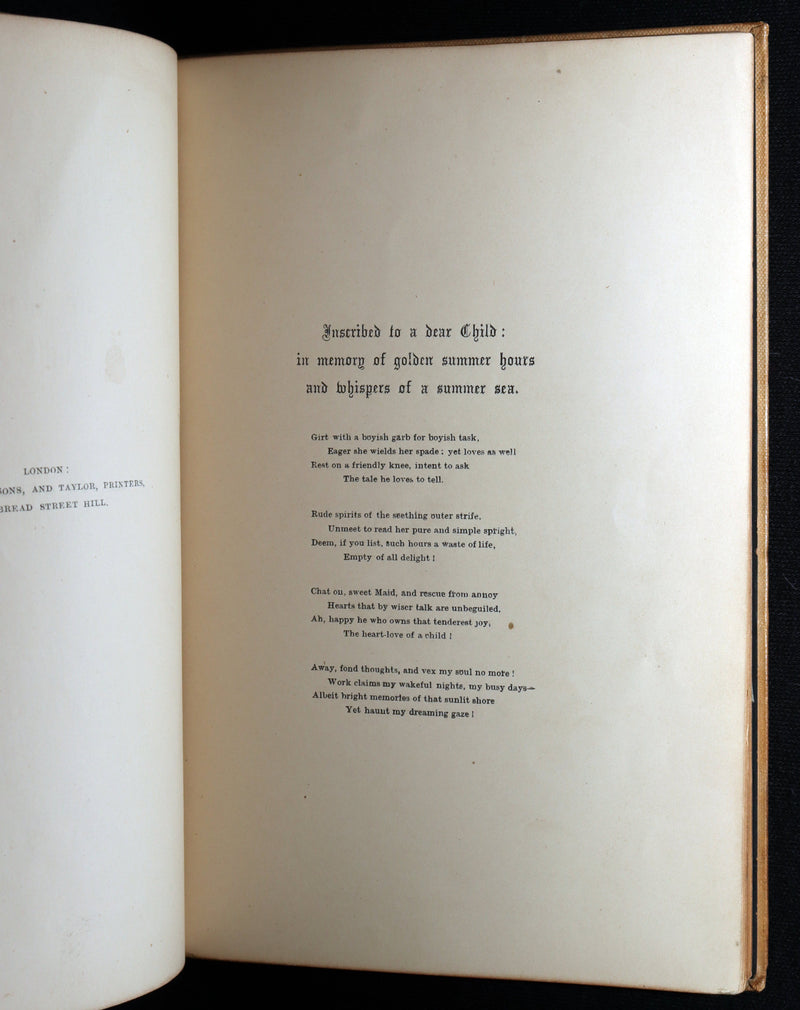1876 Rare First Edition - The Hunting of the Snark by Lewis Carroll, Illustrated