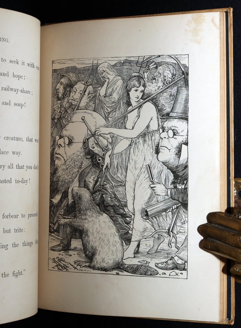 1876 Rare First Edition - The Hunting of the Snark by Lewis Carroll, Illustrated