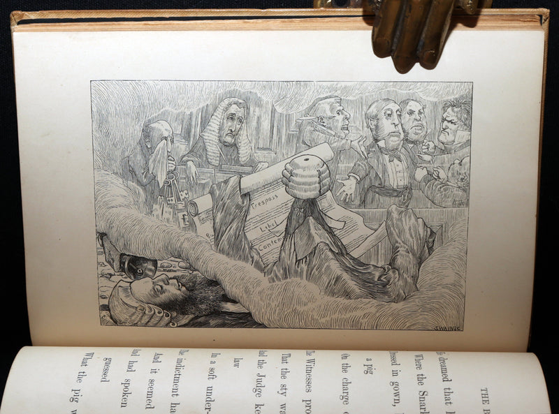 1876 Rare First Edition - The Hunting of the Snark by Lewis Carroll, Illustrated