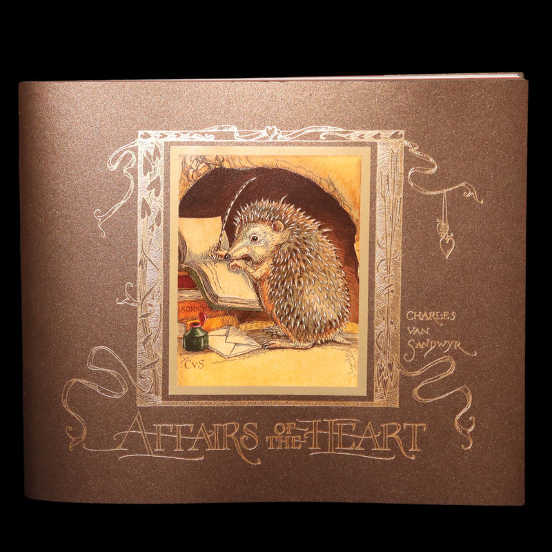 2019 Rare Signed Book - Affairs Of The Heart, Illustrated by Charles van Sandwyk