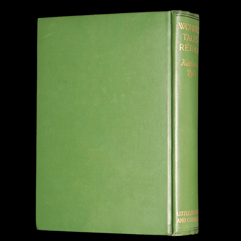 1916 Rare First Edition - Wonder Tales Retold Illustrated by Katharine Pyle