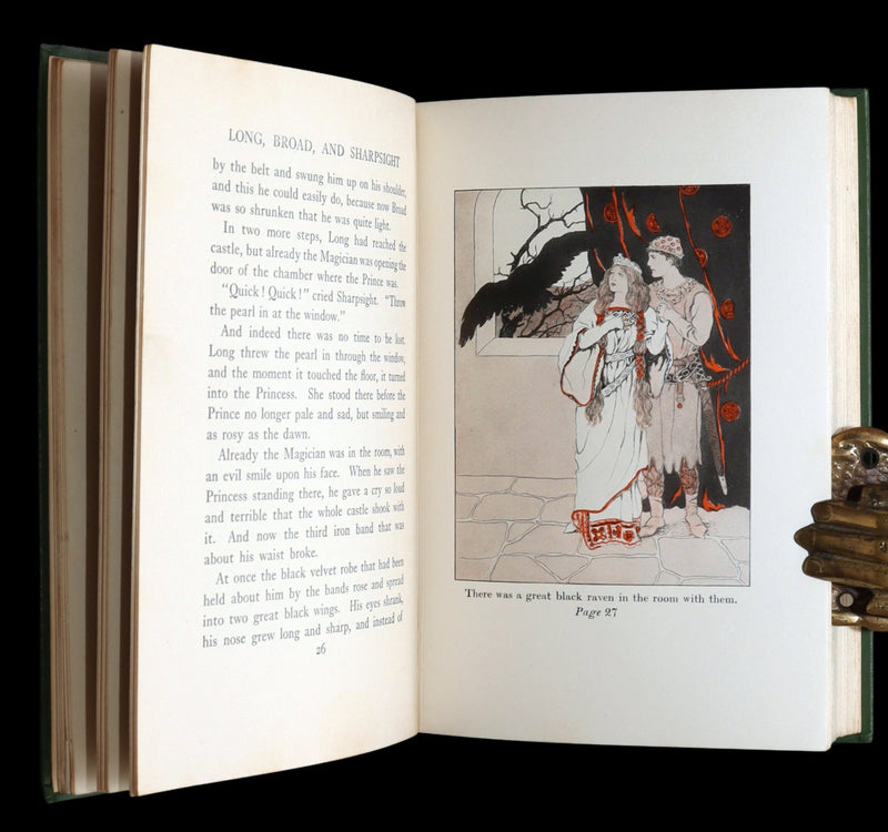 1916 Rare First Edition - Wonder Tales Retold Illustrated by Katharine Pyle