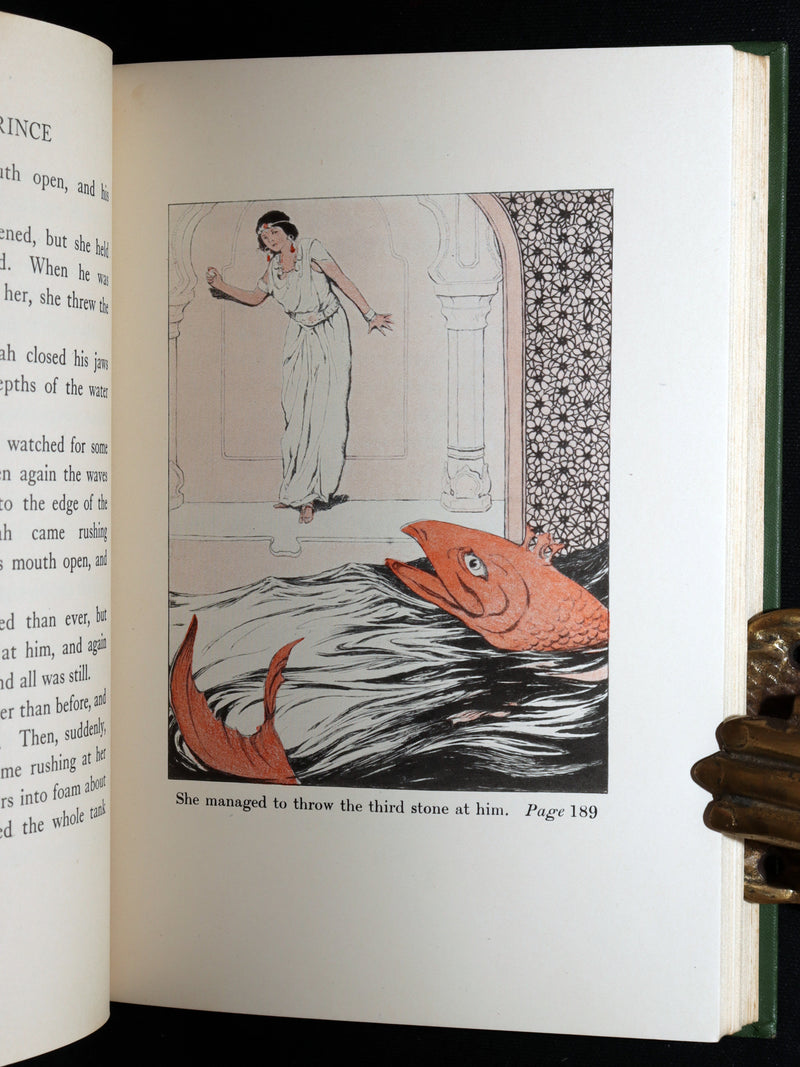 1916 Rare First Edition - Wonder Tales Retold Illustrated by Katharine Pyle