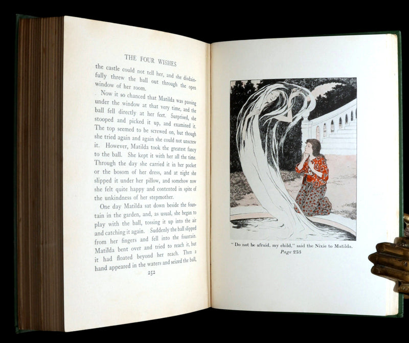 1916 Rare First Edition - Wonder Tales Retold Illustrated by Katharine Pyle