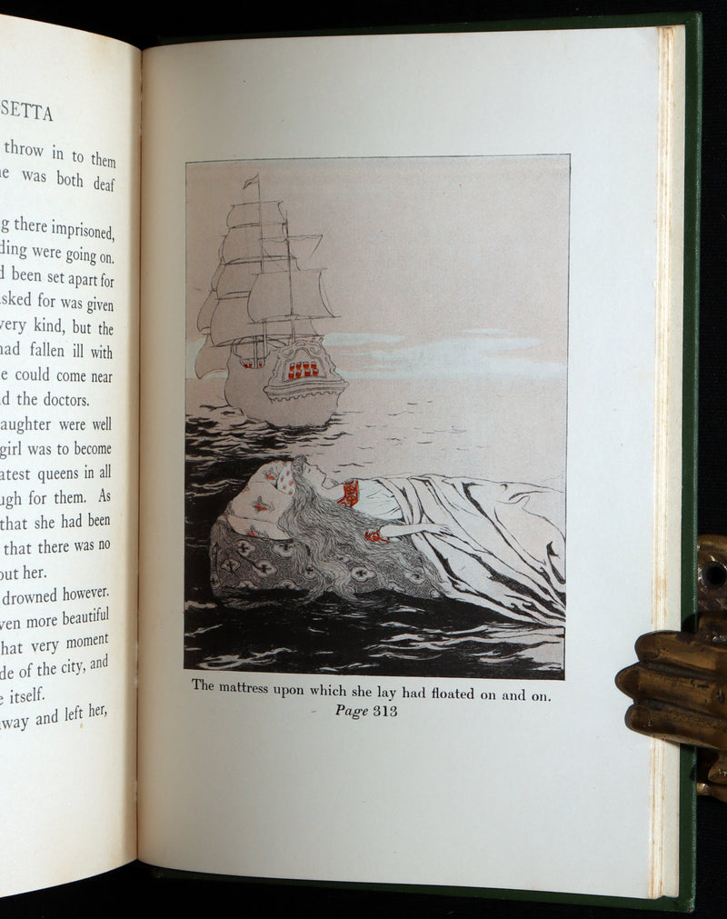1916 Rare First Edition - Wonder Tales Retold Illustrated by Katharine Pyle