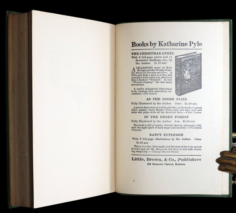 1916 Rare First Edition - Wonder Tales Retold Illustrated by Katharine Pyle