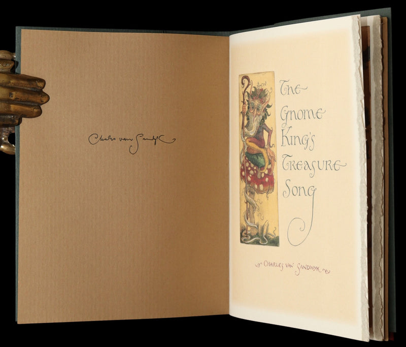 2000 Signed First Edition- The Gnome King’s Treasure Song by Charles van Sandwyk