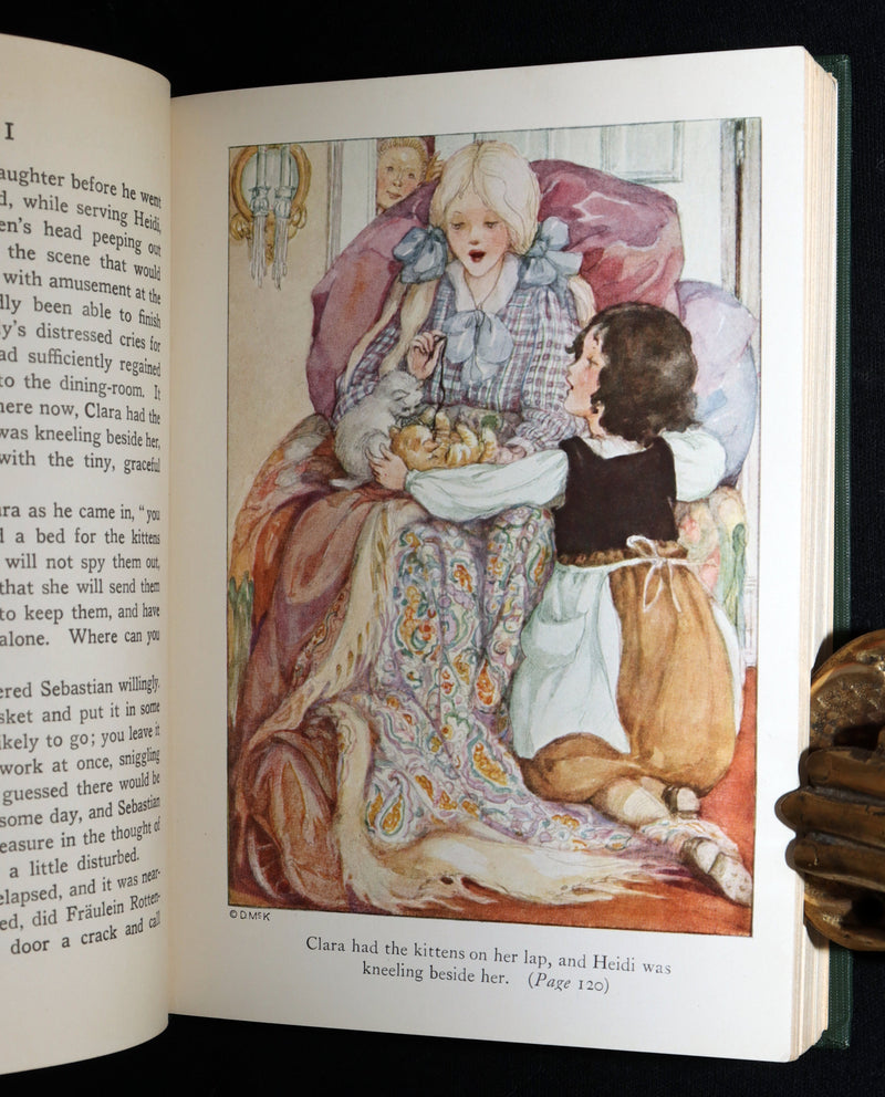 1923 First Anne Anderson Illustrated Edition - Heidi by Johanna Spyri