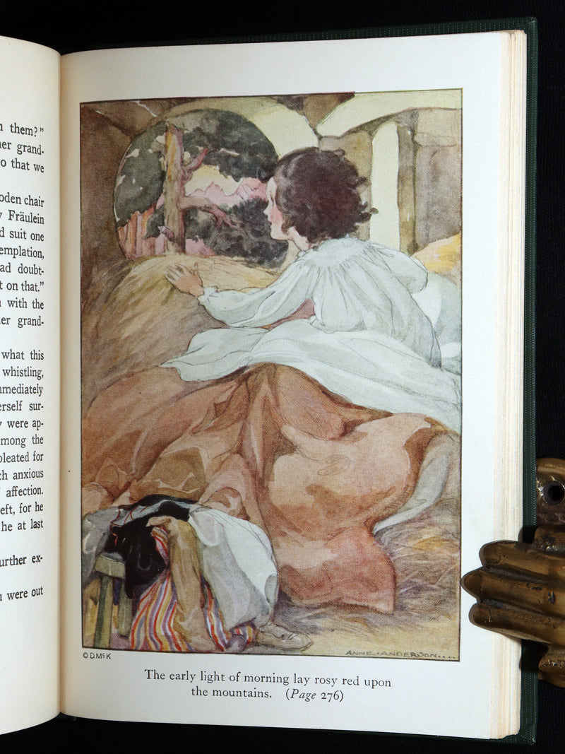 1923 First Anne Anderson Illustrated Edition - Heidi by Johanna Spyri