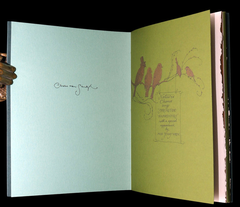 2008 Rare Signed 1stED - Mr. Rabbit's Symphony of Nature by Charles van Sandwyk