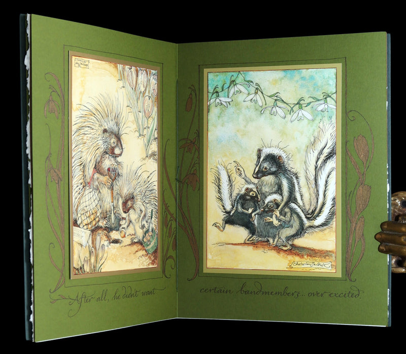 2008 Rare Signed 1stED - Mr. Rabbit's Symphony of Nature by Charles van Sandwyk