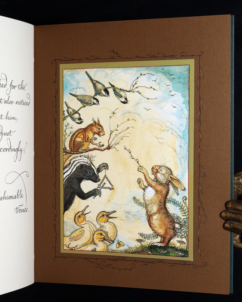 2008 Rare Signed 1stED - Mr. Rabbit's Symphony of Nature by Charles van Sandwyk