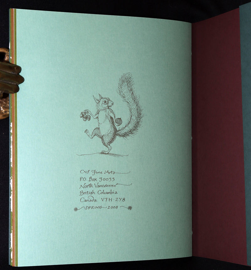 2008 Rare Signed 1stED - Mr. Rabbit's Symphony of Nature by Charles van Sandwyk