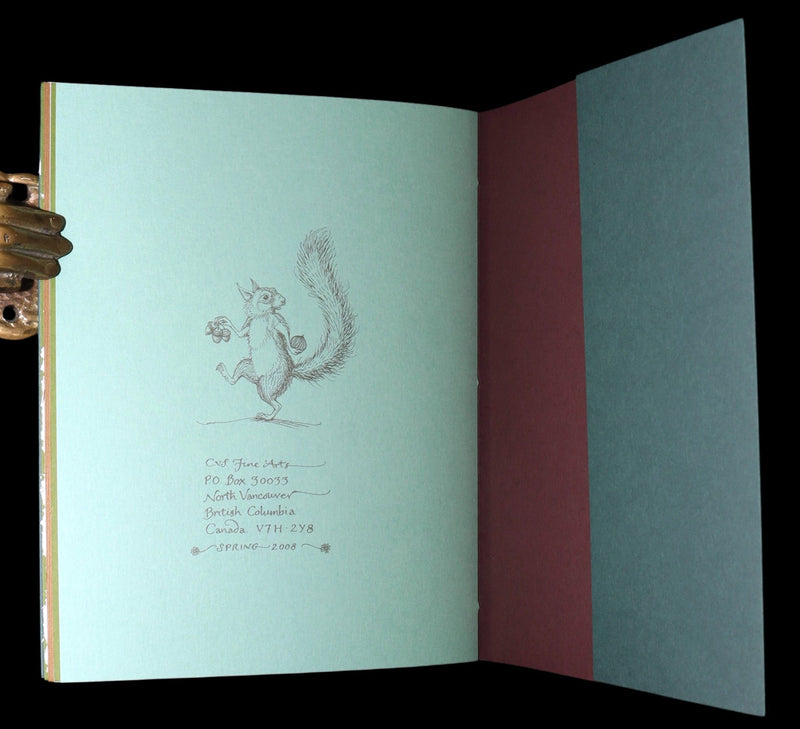 2008 Rare Signed 1stED - Mr. Rabbit's Symphony of Nature by Charles van Sandwyk