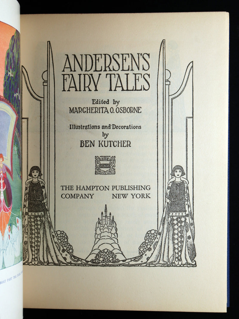 1930 First Edition - Andersen's Fairy Tales illustrated by Ben Kutcher