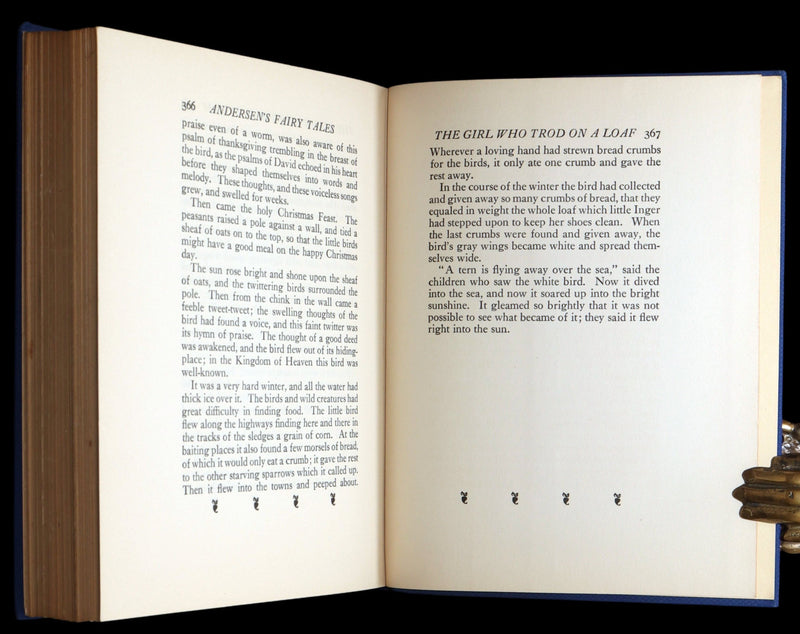 1930 First Edition - Andersen's Fairy Tales illustrated by Ben Kutcher