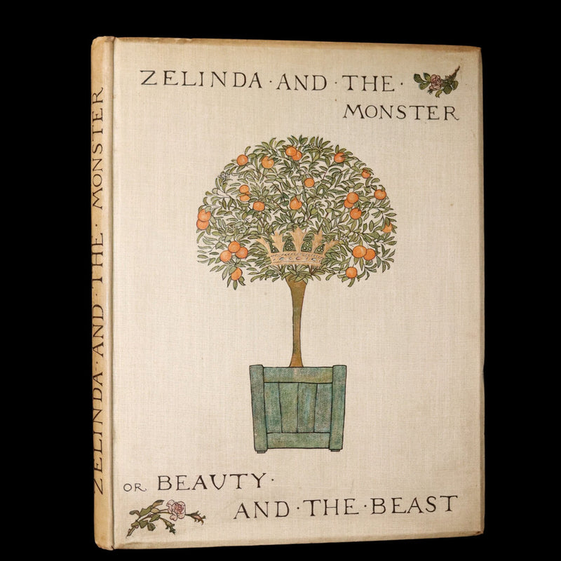1895 Scarce Book - The Story of Zelinda and the Monster or, Beauty and the Beast