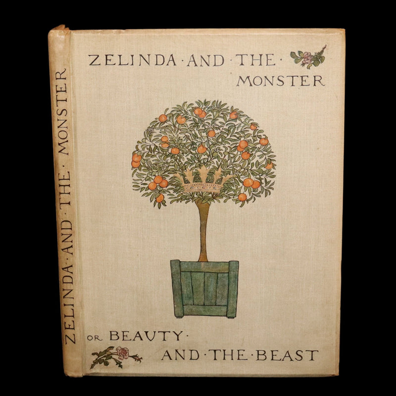 1895 Scarce Book - The Story of Zelinda and the Monster or, Beauty and the Beast