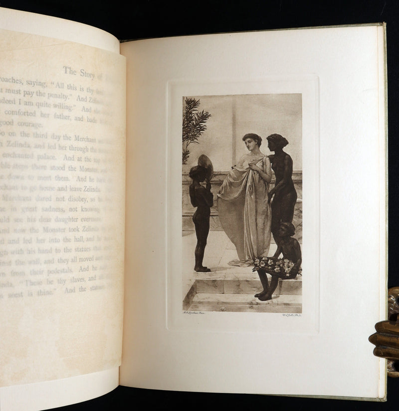 1895 Scarce Book - The Story of Zelinda and the Monster or, Beauty and the Beast