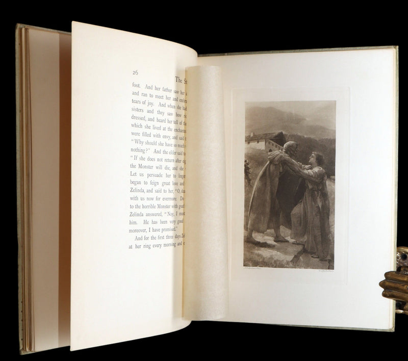 1895 Scarce Book - The Story of Zelinda and the Monster or, Beauty and the Beast