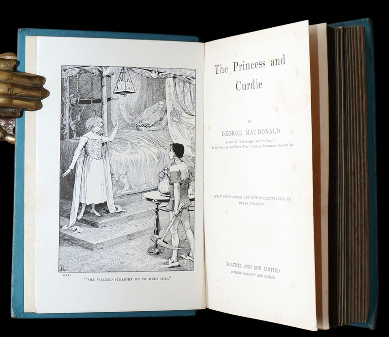 1900 Rare Book - The Princess and Curdie by George MacDonald, Illustrated